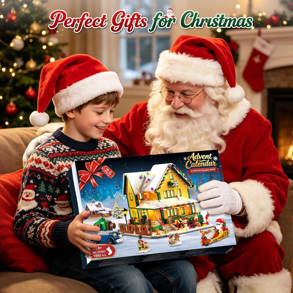 INSOON Calendario de Adviento 2026 Navidad Main Street Building Set con