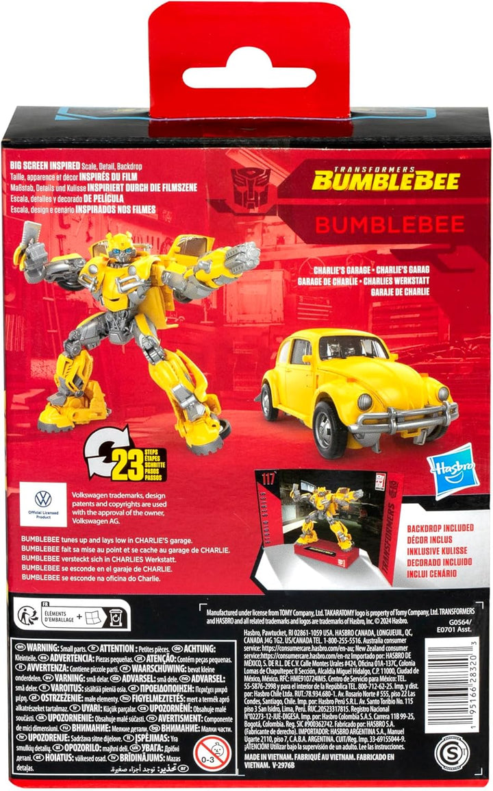 Transformers Toys Studio Series Deluxe Class Bumblebee 117