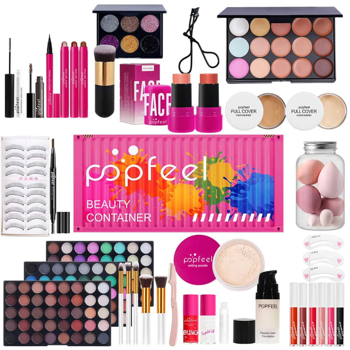 Juego de regalo de maquillaje todo en uno | Kit de maquillaje para...