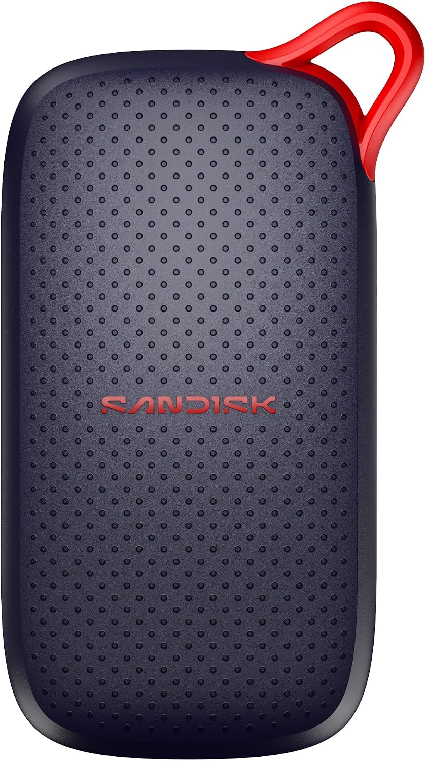 Sandisk SSD portátil de 2 TB, velocidades de lectura de hasta 1000...