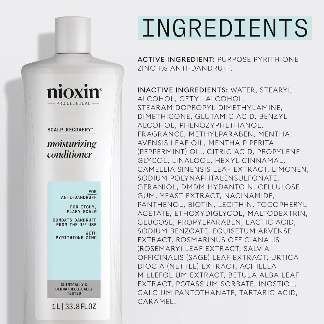 Nioxin Scalp Recovery Moisturizing Conditioner | For Itchy, Flaky S...