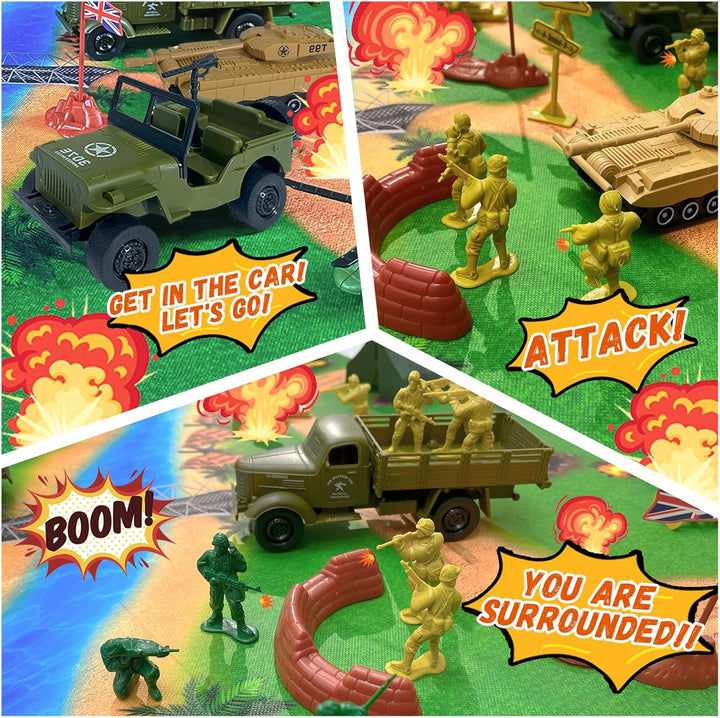 TALGIC Juguetes de Hombres del Ejército Gran Juego de Batalla - El...