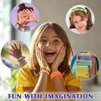 DPAPDI Kit de fabricación de pulseras para niños, manualidades para niñas de 6 a 12 años
