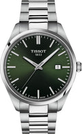 Tissot PR 100, cuarzo suizo, 1.575 en, esfera verde, reloj para hombre