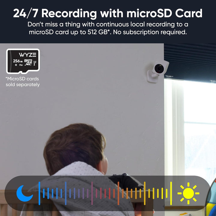 WYZE OG Cámaras de seguridad wifi para exteriores, para la casa, pa...