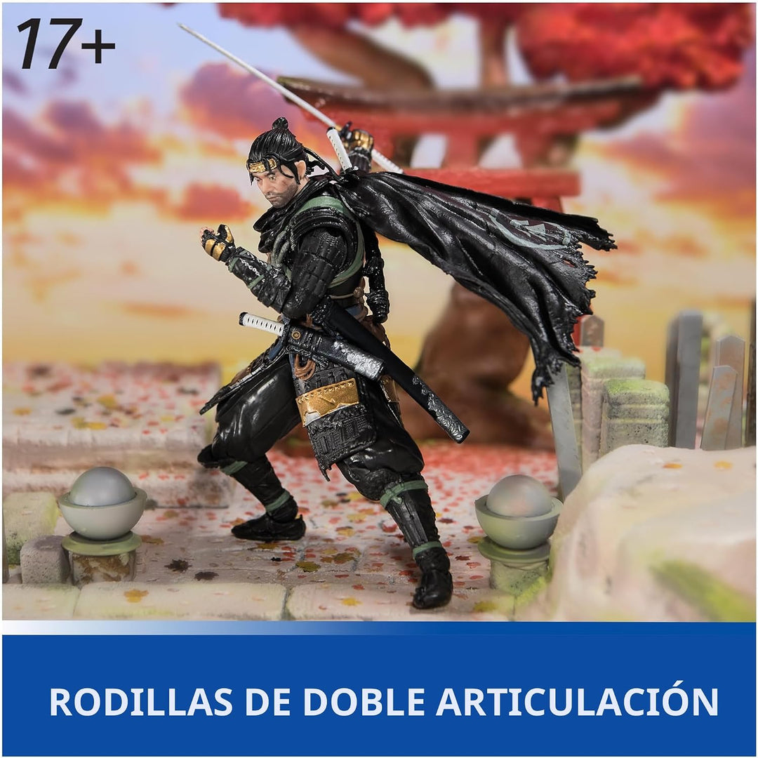 PlayStation, Ghost of Tsushima, figura de acción samurái Jin Sakai...