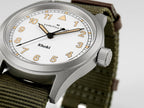 Hamilton Khaki Field Khaki Reloj de cuarzo para hombre, caja de acero