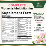 Multivitamínico para mujer \u2013 Completo multivitamínico con vita...
