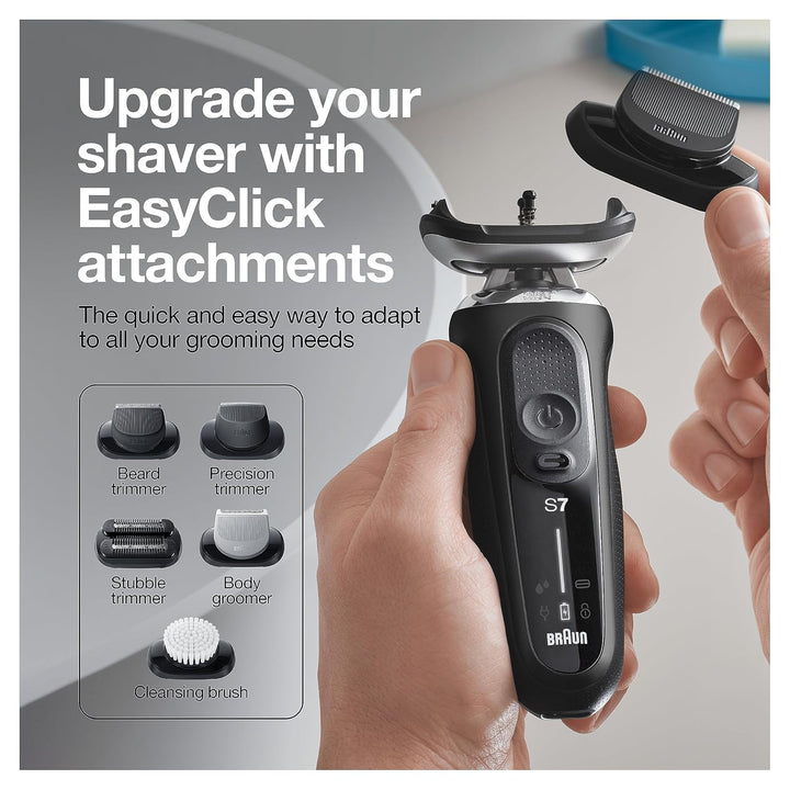 Braun Series 7 7075cc - Maquinilla de afeitar eléctrica para hombre...