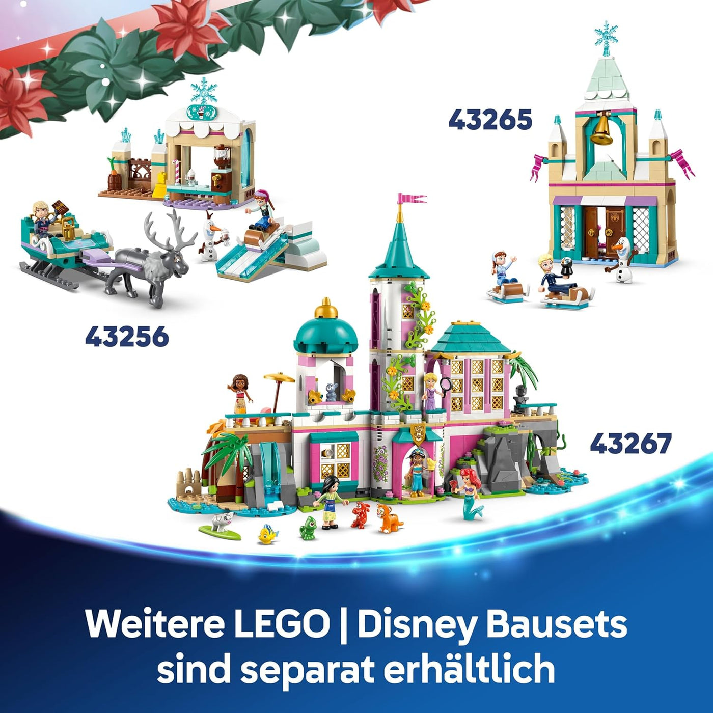 Lego - Disney Princess 43273 Calendario de Adviento Frozen 2025, ju...