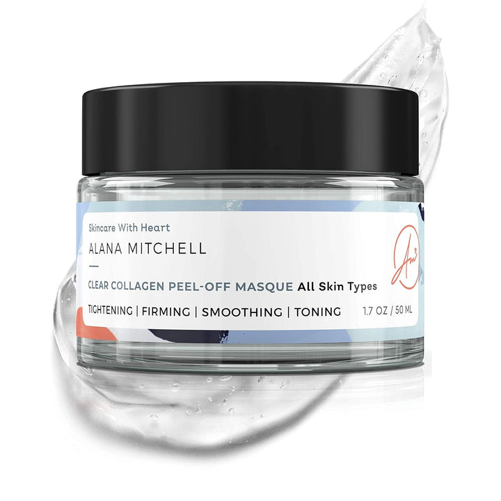 Alana Mitchell Máscara facial de colágeno antienvejecimiento, masca...