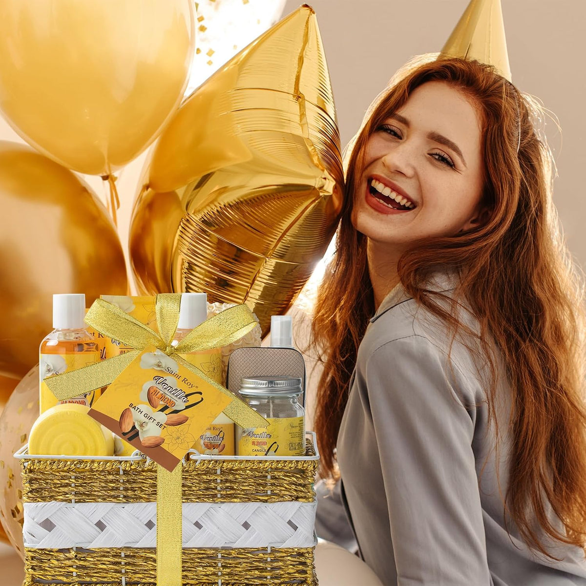 Regalos para mujeres y hombres, juego de 20 cestas de regalo de spa de
