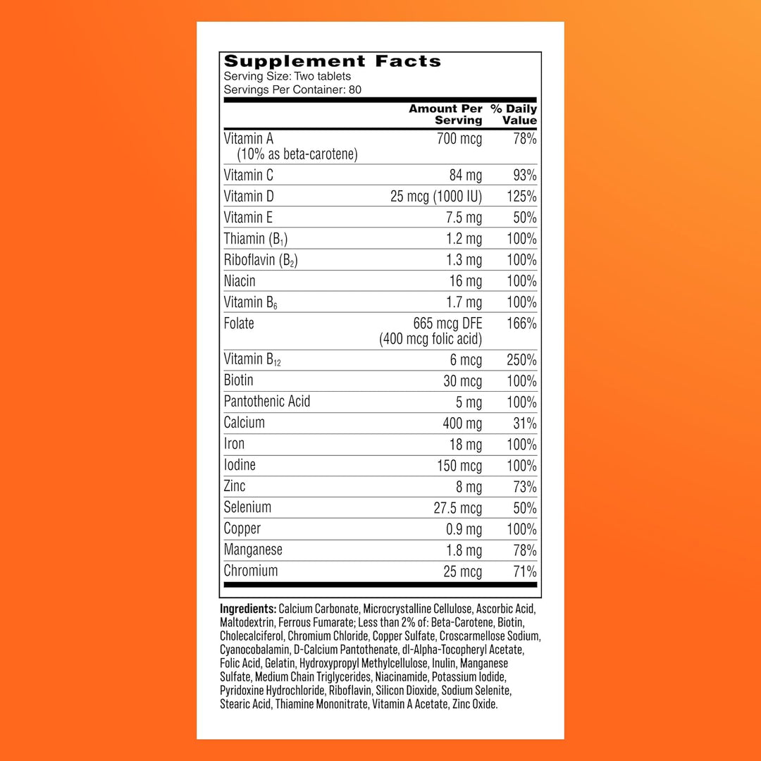 Multivitamínico completo One-A-Day Women's Petites, 160 unidades, B...