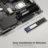 Timetec Hynix Módulo de memoria grado A, IC, de 1600 megahercios, (...