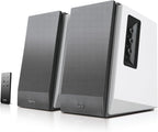 Edifier R1700BT Altavoz Bluetooth para Estantería - Monitores de Estudio Activos de Campo Cercano - Altavoces Alimentados 2.0, Configuración de Caja de Madera - 66 W RMS Blanco