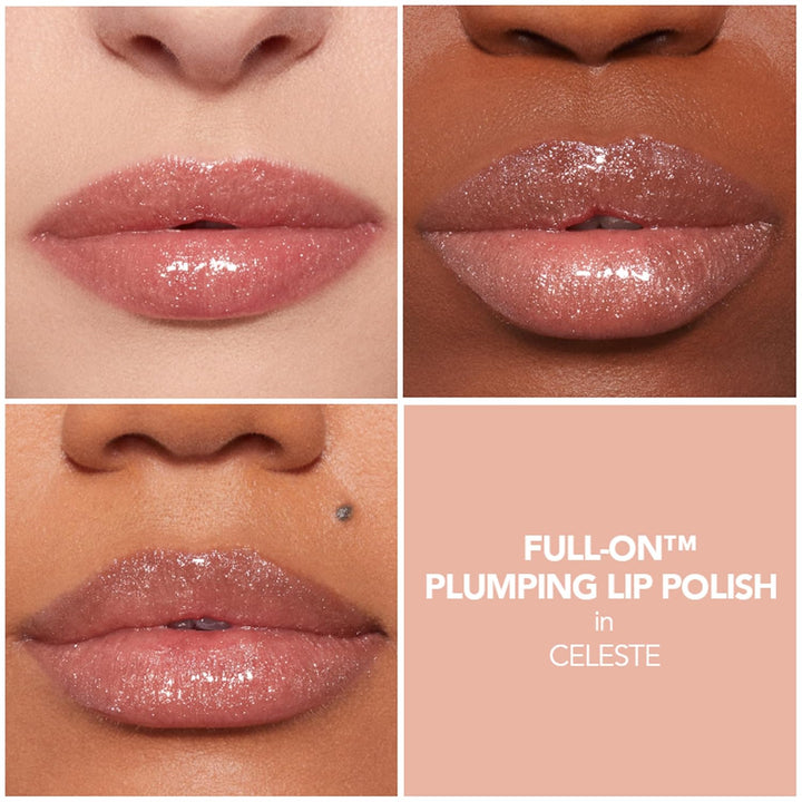 BUXOM Bálsamo labial Power-Full Plumping, bálsamo labial tintado, h...