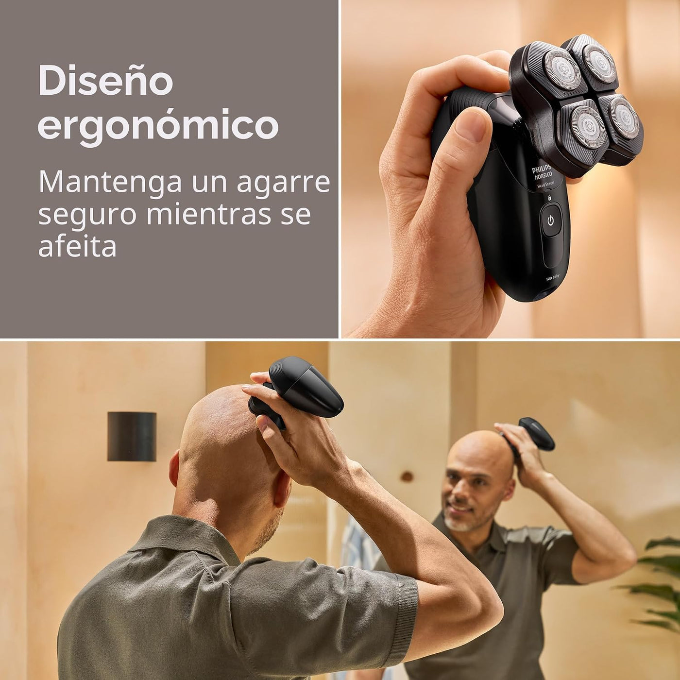 Philips Norelco Head Shaver Pro 5000 Series - Afeitadora de cabeza...