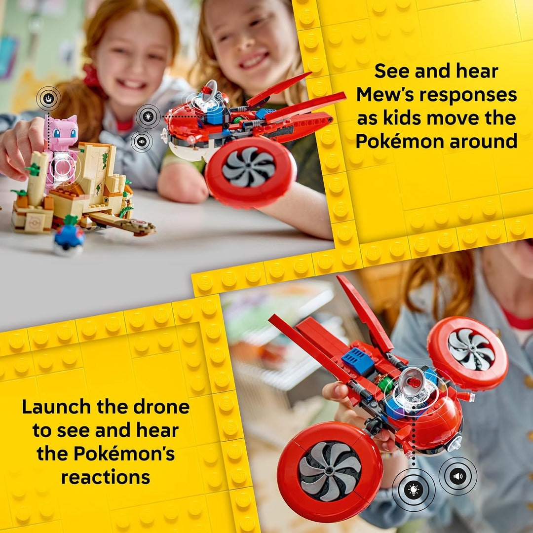 LEGO Pokémon SMART Play: Búsqueda con drones del mítico Mew 72161 |...
