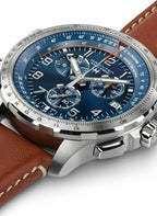 Hamilton Khaki Aviation X Reloj de cuarzo para hombre, caja de acero