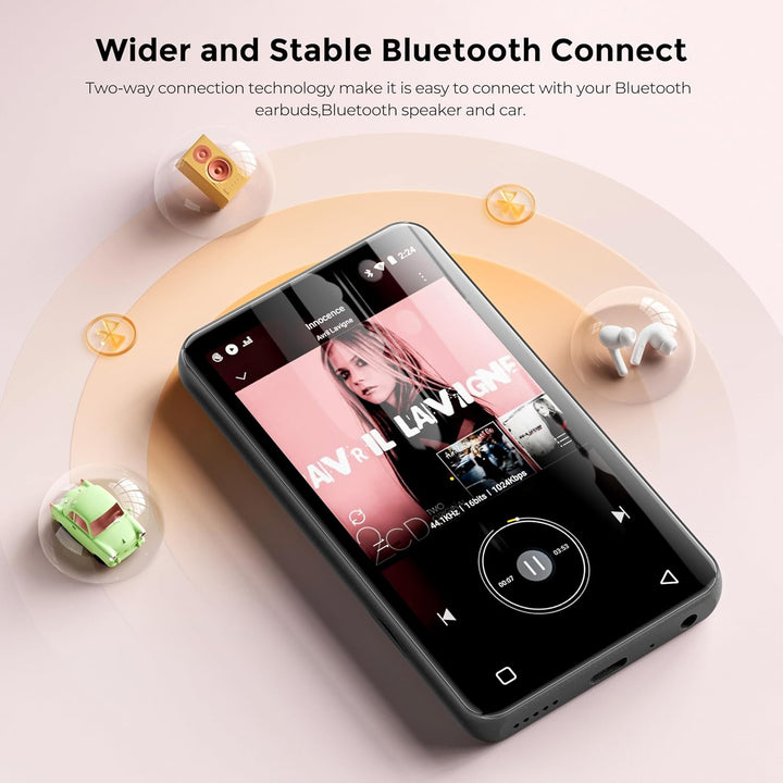 innioasis Reproductor MP3 de 160GB con Bluetooth y WiFi, reproducto...
