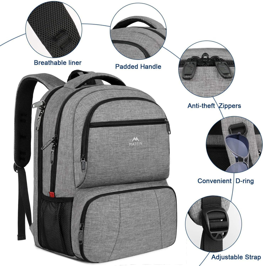 MATEIN - Lonchera-Mochila de 17 pulgadas con aislamiento térmico co...