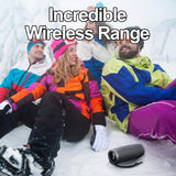 OontZ - Altavoz Bluetooth portátil cilíndrico 5.0 - IPX7 impermeabl...