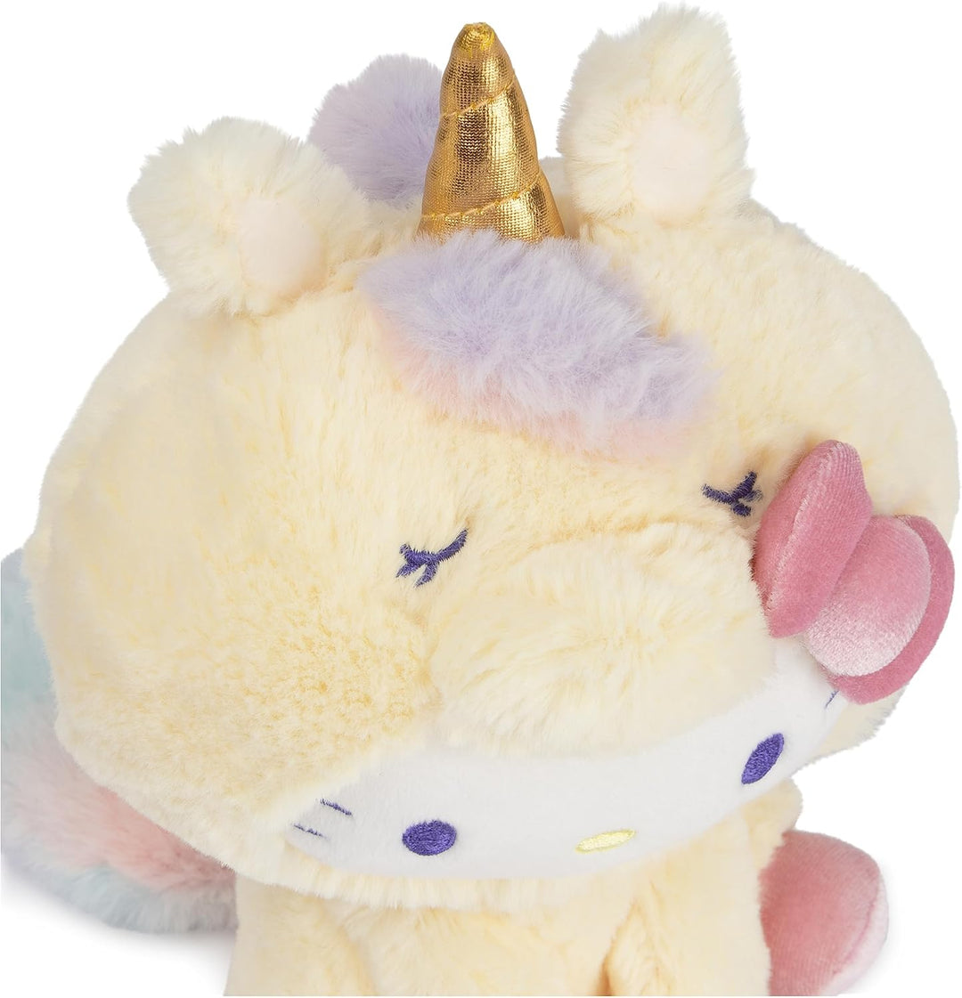 GUND Sanrio Hello Kitty - Juguete de peluche de unicornio