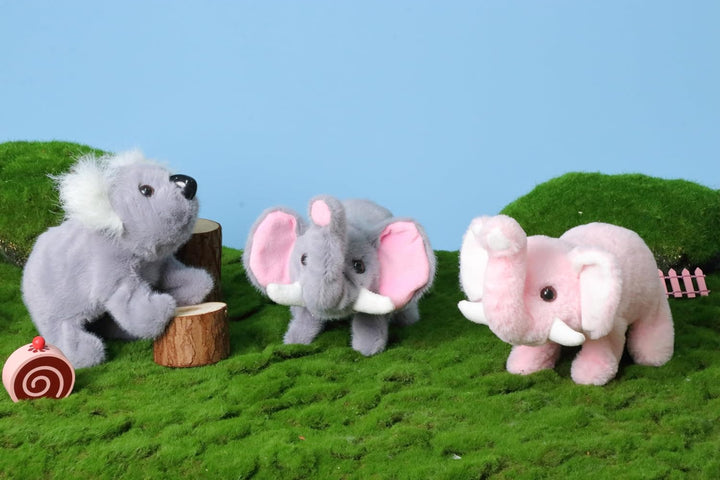 Hopearl - Elefante caminante interactivo Elephish de peluche electr...