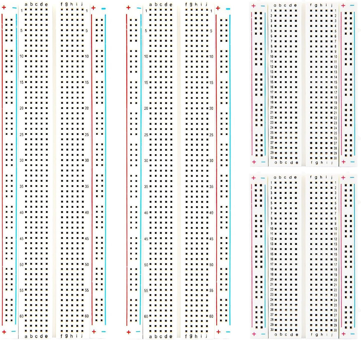 ELEGOO 2 unids 830 puntos y 2 unids 400 puntos Breadboard