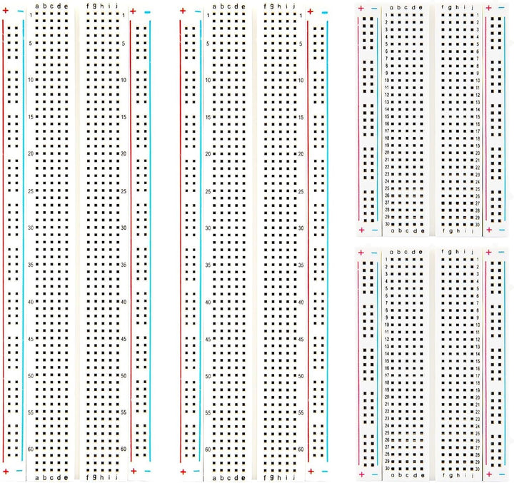 ELEGOO 2 unids 830 puntos y 2 unids 400 puntos Breadboard