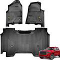CAT Alfombrillas para Ram 1500 Crew Cab 2019-2026 sin almacenamiento