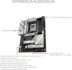 ASUS ROG Strix B650-A Gaming WiFi AMD B650, ROG Strix|Blanco, ROG B650-A | Blanca | DDR5 | Wi-Fi 6E
