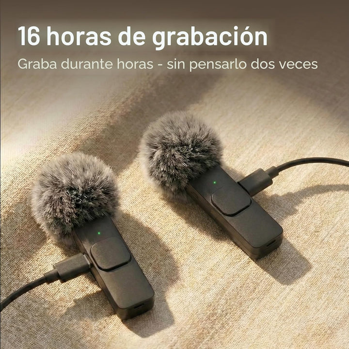 Mini Mic Pro (Último Modelo) - Micrófono Inalámbrico Profesional pa...