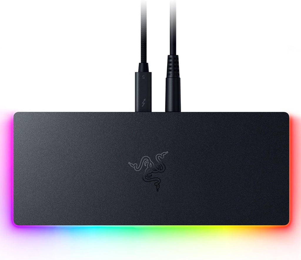 Razer Thunderbolt 5 Dock Chroma, 11 puertos + ranura SSD M.2, negro