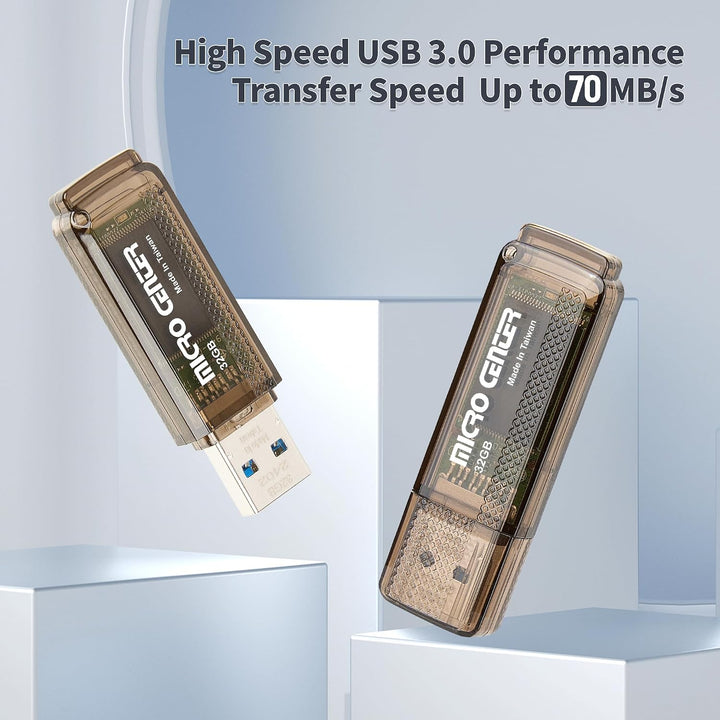 INLAND Micro Center Superspeed - Paquete de 10 unidades flash USB 3...
