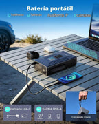 ASMAX Arrancador de salto T20 7-en-1 con compresor de aire, caja de salto