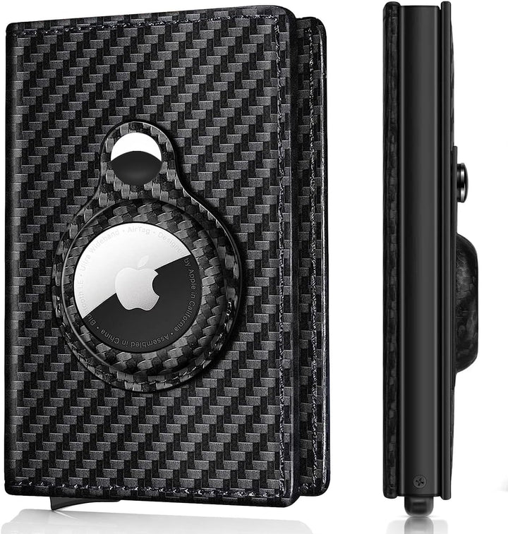 ZIKEE - Cartera inteligente Airtag para hombre, bolsillo frontal de...