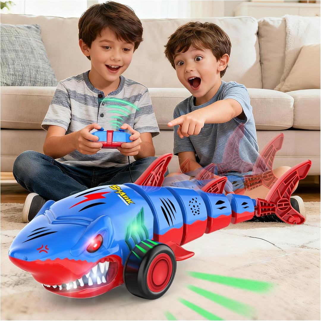 Laradola Coche de juguete Shark RC para niños vehículo de