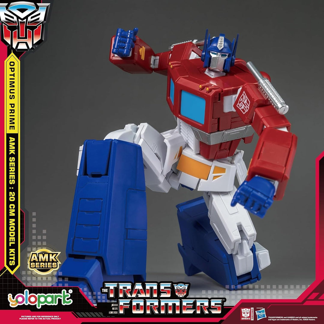 YOLOPARK Optimus Prime Transformer Toys, serie AMK de 7.87 pulgadas...