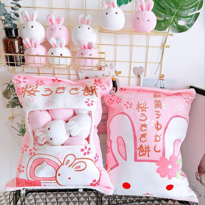 REFAHB Linda almohada de peluche Almohada de regalo extraíble Jugue...
