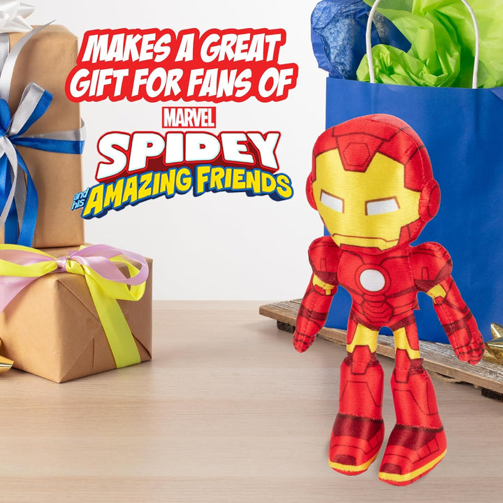 Marvel Spidey &amp; His Amazing Friends - Juego de 3 peluches de 8...