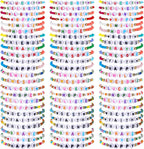 96 Pcs Pulseras de Amistad con Cuentas: Favors de Fiesta Inspiradores al por Mayor