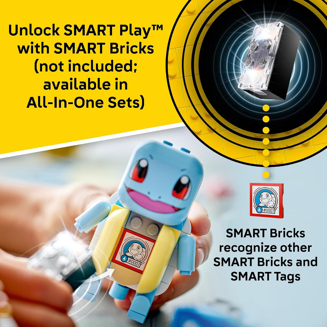 LEGO Pokémon SMART Play: Aventura en buggy del entrenador con Squir...
