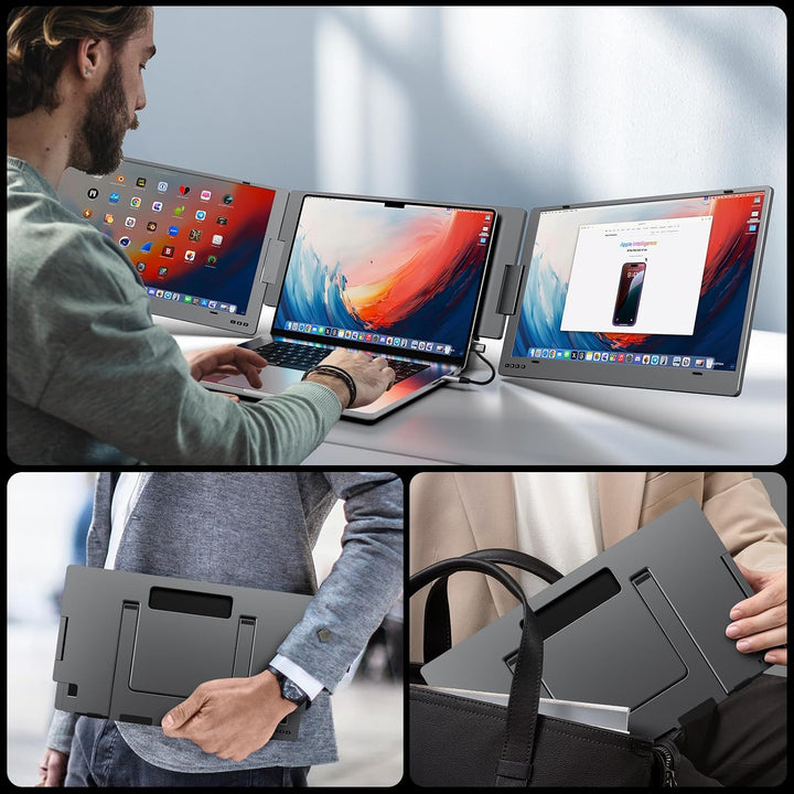 KYY - Extensor de pantalla para computadora portátil, monitor portá...
