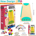 Maynacs Kit de fabricación de pulseras de la amistad para niñas de 8 a 12