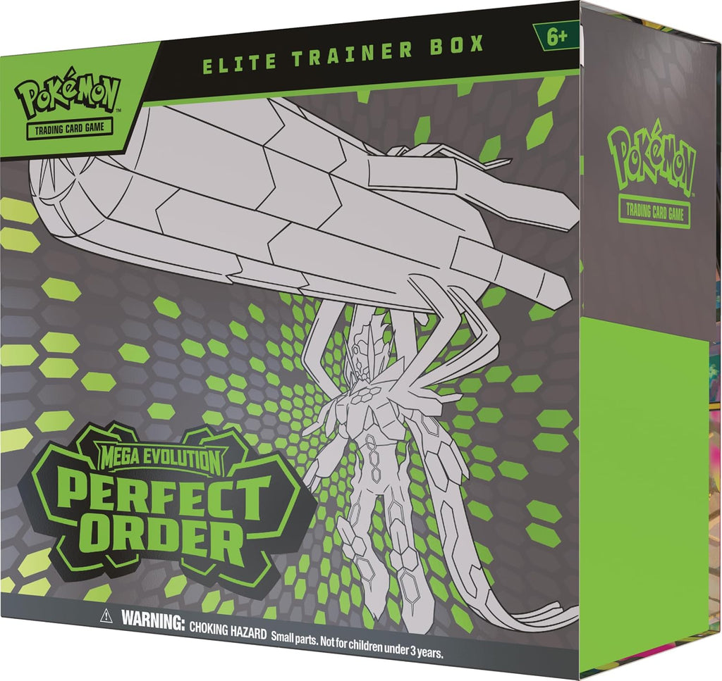 Pokémon TCG: Caja de Entrenador Élite de Mega Evolución—Orden Perfecta