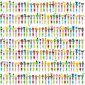 CZWZ 200 mini bolígrafos multicolores en uno 4 en 1 a granel, bolígrafo para cumpleaños y fiestas, regalos divertidos, bolígrafo Kawaii de tinta surtida