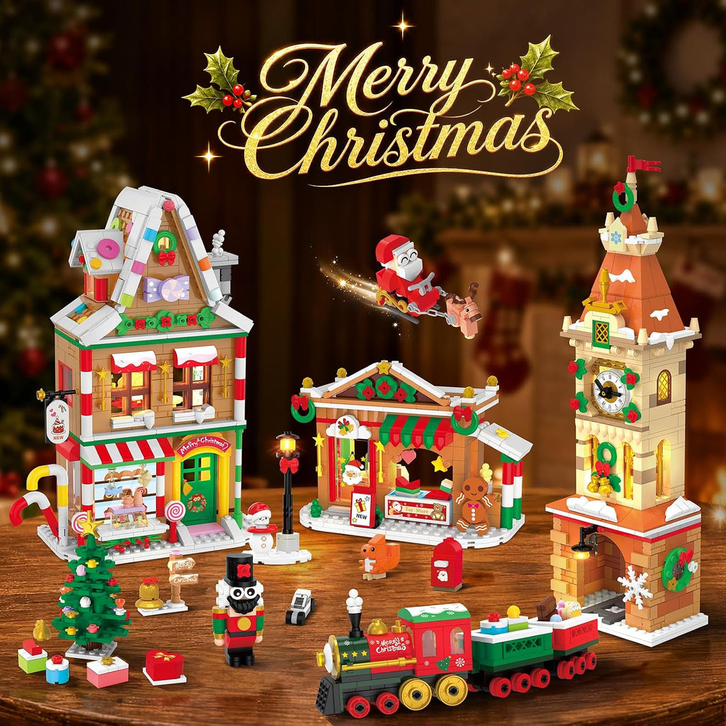 INSOON Calendario de Adviento 2026 Navidad Main Street Building Set con