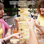 Torre de caída de tamaño M, 66 bloques de 3.5 pies, juegos para
