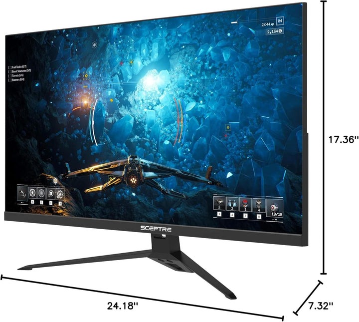 Sceptre Monitor de juegos IPS de 27 pulgadas 180Hz HDMI DisplayPort...